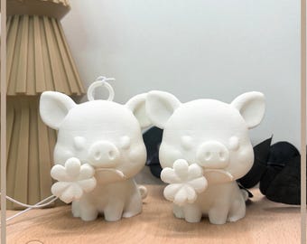 3D printing file including commercial license - STL lucky pig