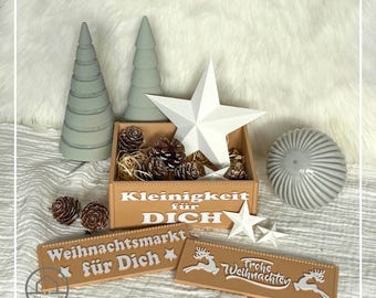 3D printing file including commercial license - STL - Christmas gift box