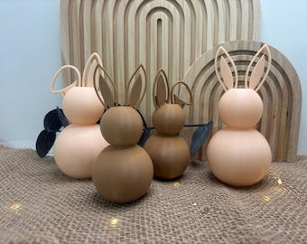 Archivo para impresión 3D con licencia comercial - Conejitos STL - Conejitos de Pascua