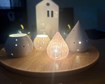 3D printing file including commercial license - STL- Autumn Lights-LED Lights