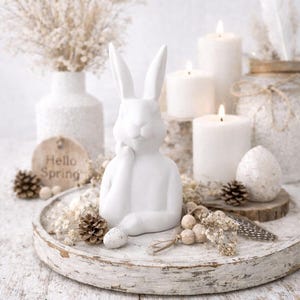 3D-Druck Datei inkl. kleiner Gewerbelizenz- STLHasenkopf-Hasi-Skandihase-Bunny-Ostern