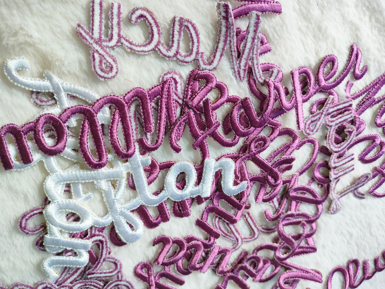 Iron on Single Name Patch, Personalized Name Patch, Iron on Name