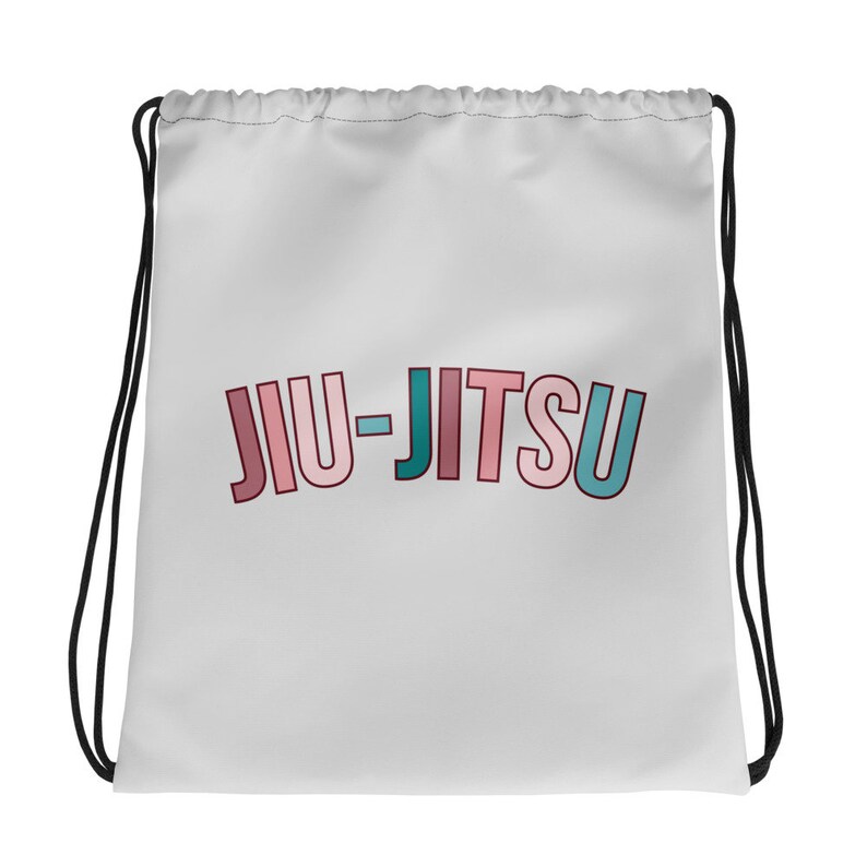 Girls Jiujitsu Drawstring Multiple Colors, Jiu Jitsu Gift for Girls