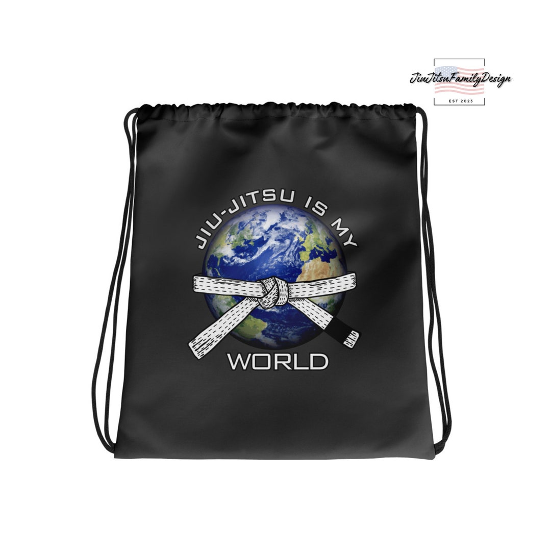Jiujitsu Drawstring Select Color, Jiu Jitsu Gift for Boys and Girls