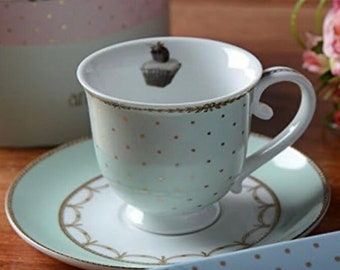 Luxury Porcelain Tea cup  & Saucer - perfect for afternoon tea.