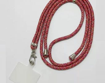 Adjustable Crossbody Phone Lanyard With Charms - Etsy