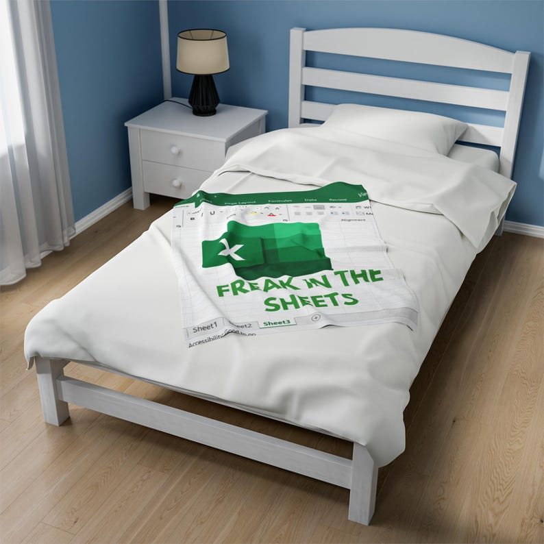 Freak in the Sheets Plüschdecke - Weicher, samtiger Überwurf mit matter Oberfläche, humorvolles Geschenk für Paare, Schlafzimmer- und Wohnzimmerkomfort Bild 3