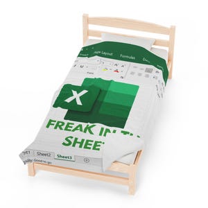 Freak in the Sheets Plüschdecke - Weicher, samtiger Überwurf mit matter Oberfläche, humorvolles Geschenk für Paare, Schlafzimmer- und Wohnzimmerkomfort Bild 6
