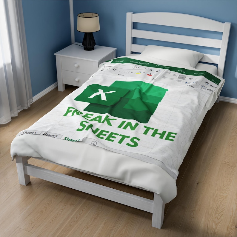 Freak in the Sheets Plüschdecke - Weicher, samtiger Überwurf mit matter Oberfläche, humorvolles Geschenk für Paare, Schlafzimmer- und Wohnzimmerkomfort Bild 1