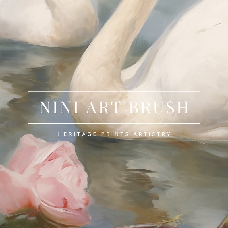 Coquette Room Decor
Printable Wall Art
Digital Download
Swan Digital Print
Princess Decor
Swan Digital Print
Swan Lake Painting
Downloadable Art
Floral Swan Art
Balletcore Downloadable Print
Cottagecore Decor
Vintage Coquette Painting
Nini Art Brush