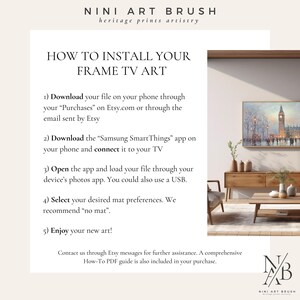 how to install samsung frame tv art