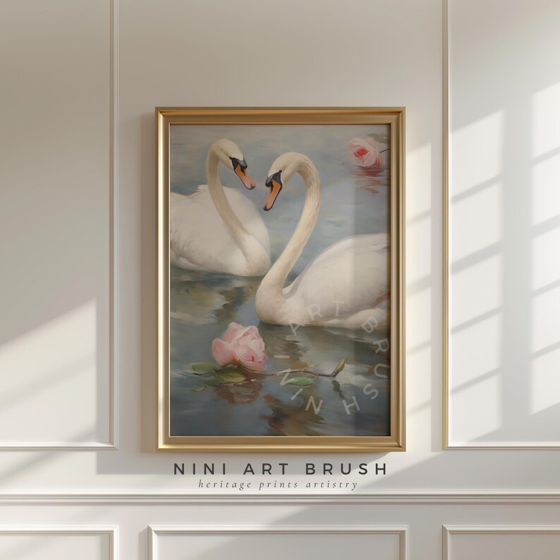 Coquette Room Decor
Printable Wall Art
Digital Download
Swan Digital Print
Princess Decor
Swan Digital Print
Swan Lake Painting
Downloadable Art
Floral Swan Art
Balletcore Downloadable Print
Cottagecore Decor
Vintage Coquette Painting
Nini Art Brush