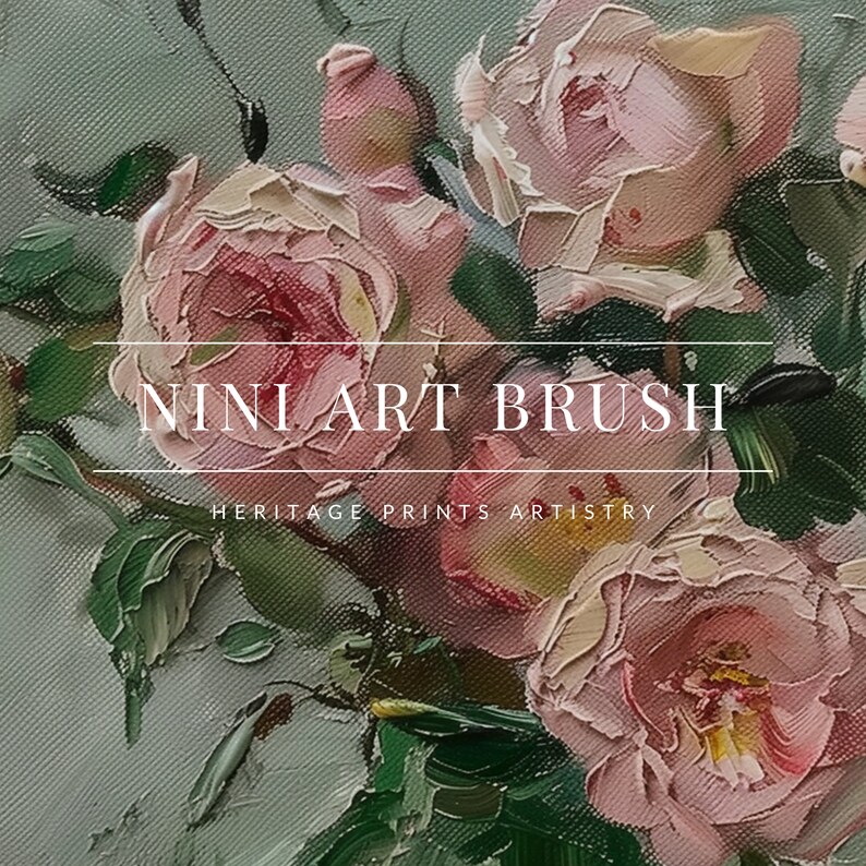 Vintage Floral Wall Art Still Life Print Spring Wall Art Rose Print ...