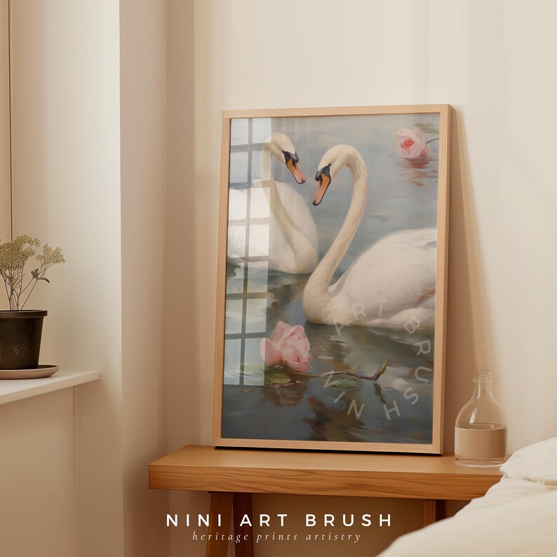 Coquette Room Decor
Printable Wall Art
Digital Download
Swan Digital Print
Princess Decor
Swan Digital Print
Swan Lake Painting
Downloadable Art
Floral Swan Art
Balletcore Downloadable Print
Cottagecore Decor
Vintage Coquette Painting
Nini Art Brush