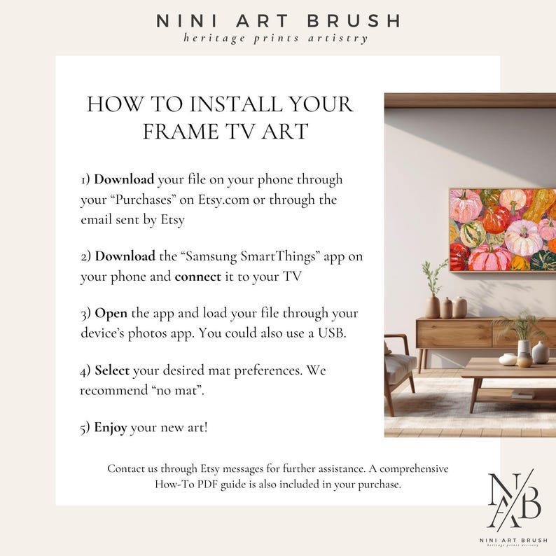 how to install samsung frame tv art instructions