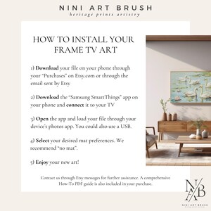 how to install samsung frame tv art