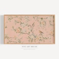 Pink Chinoiserie Wall Art Samsung Frame TV Art Chinoiserie Frame TV Art Spring Frame TV Art Princesscore Cottagecore Decor Farmhouse Decor