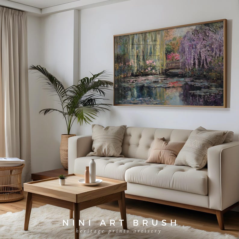 Monet Frame TV Art Vintage Spring Frame TV Art Floral Samsung Frame TV Art Monet Print Vintage Oil Painting Lily Pad Print Cottagecore Decor spring decor
spring tv art
floral frame tv art
niniartbrush
nini art brush