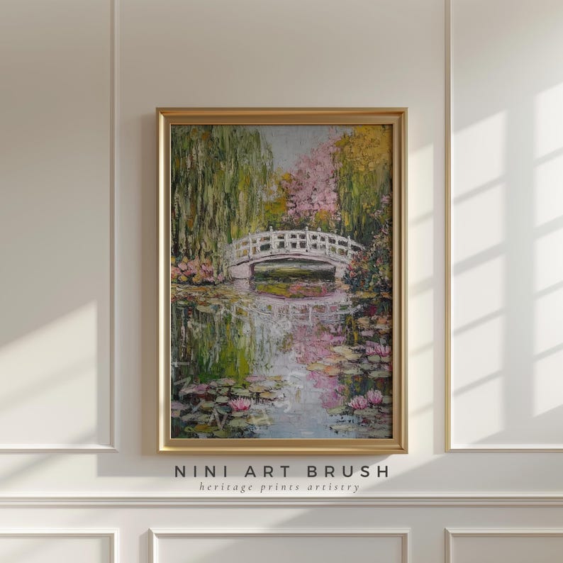 Water Lily Print water lily wall art
Monet Print Monet Wall Art Lotus Print Lily Pad Print Floral wall art
Spring Wall Art Spring Decor Oil Painting Vintage Wall Art
cottagecore decor
niniartbrush
nini art brush