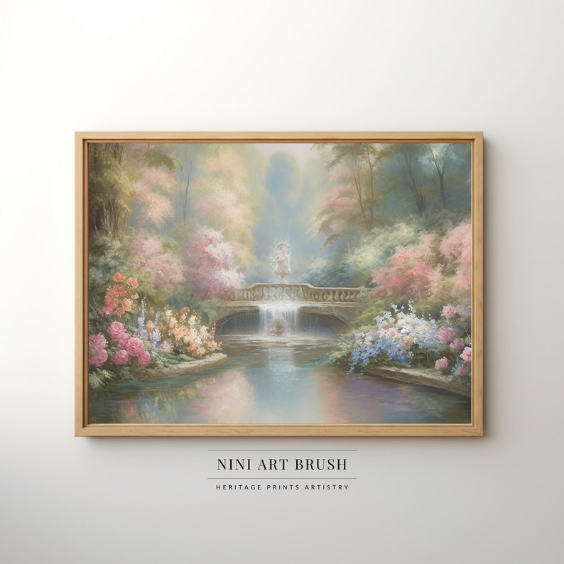 Printable Wall Art
Digital Download
Greek Garden Digital Print
Coquette Room Decor
Fairycore Decor
Cottagecore Decor
Spring Digital Print
Fountain Oil Painting
Fairytale Wall Art
Magic Pool Downloadable Print
Vintage Landscape Painting
Nini Art Brush
