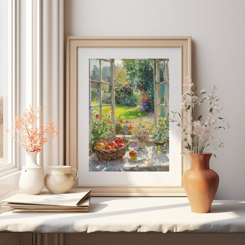 Floral Wall Art Spring Decor Garden Print Still Life Print Fruit ...