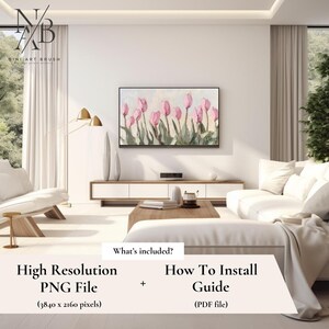 Pink Tulips Samsung Frame TV Art Spring Frame TV Art Floral Frame TV Art Easter Decor Spring Decor Vintage Farmhouse Decor Oil Painting easter frame tv art tulip frame tv art
niniartbrush
nini art brush