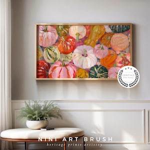 Pumpkin Frame TV Art Autumn Samsung Frame TV Art Fall Frame TV Art Halloween Decor Fall Decor Pumpkin Patch Goud Oil Painting Pumpkin Print
niniartbrush
nini art brush