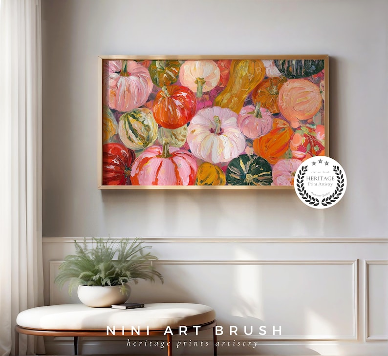 Pumpkin Frame TV Art Autumn Samsung Frame TV Art Fall Frame TV Art Halloween Decor Fall Decor Pumpkin Patch Goud Oil Painting Pumpkin Print
niniartbrush
nini art brush