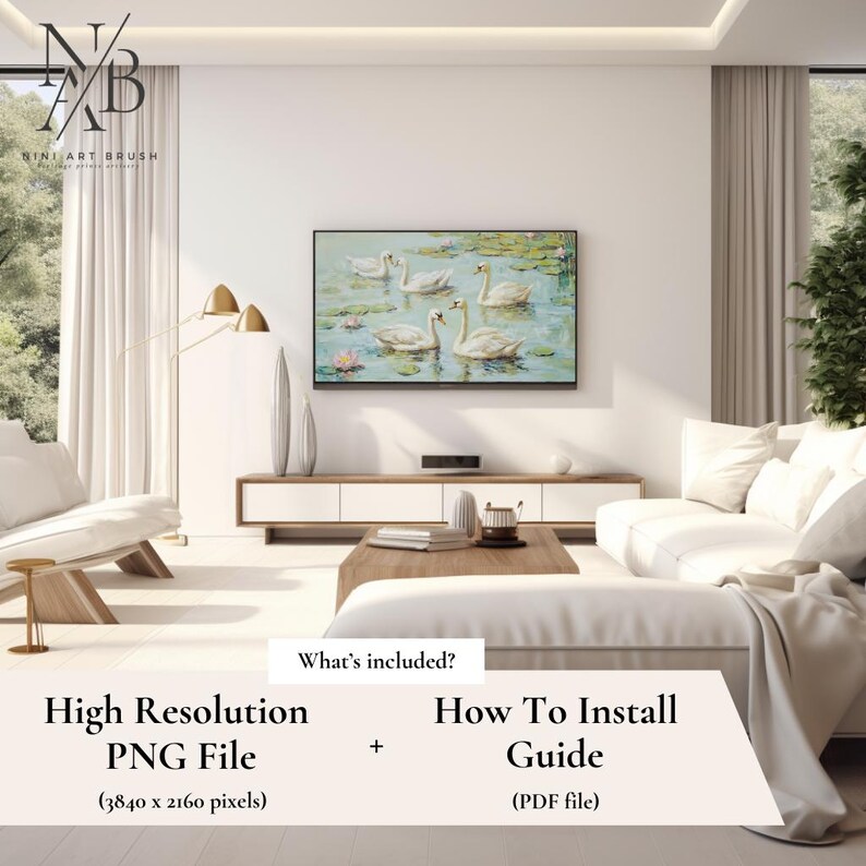 Swan Painting Samsung Frame TV Art Spring Frame TV Art Floral Frame TV Art Cottagecore Decor Spring Decor Coquette Room Decor Oil Painting
princesscore
swan frame tv art
balletcore
niniartbrush
nini art brush