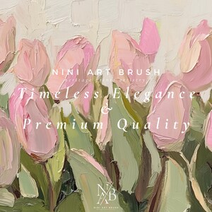 Pink Tulips Samsung Frame TV Art Spring Frame TV Art Floral 3D Acrylic Frame TV Art Spring Decor Textured Floral Art Impasto Painting easter frame tv art easter decor oil painting niniartbrush
nini art brush
tulip frame tv art
tulip tv art
