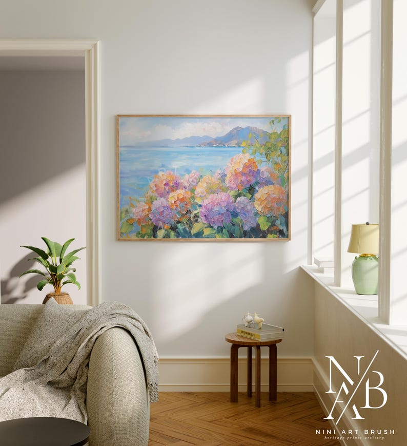 Hydrangea Print Hydrangea Wall Art Summer Wall Art Floral Wall Art Coastal Wall Art Vintage Printable Wall Art Oil Painting Summer Decor pink hydrangea print blue hydrangea print
niniartbrush
nini art brush