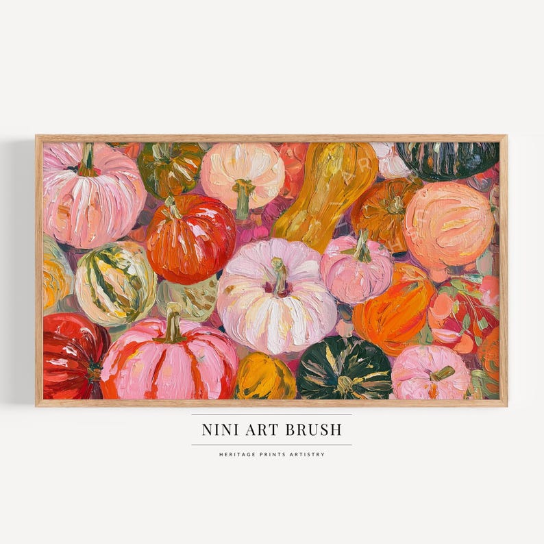 Pumpkin Frame TV Art Autumn Samsung Frame TV Art Fall Frame TV Art Halloween Decor Fall Decor Pumpkin Patch Goud Oil Painting Pumpkin Print
niniartbrush
nini art brush