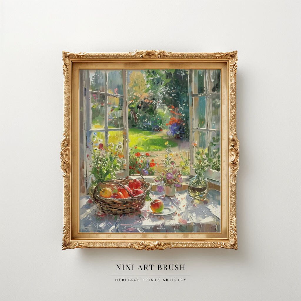 Floral Wall Art Spring Decor Garden Print Still Life Print Fruit ...