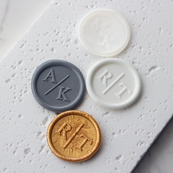 Custom Wax Seal stickers, Any Logo ,Personalized Handmade Wedding Wax Seals,Self-adhesive wax sticker for invitation, Monogram wax seals