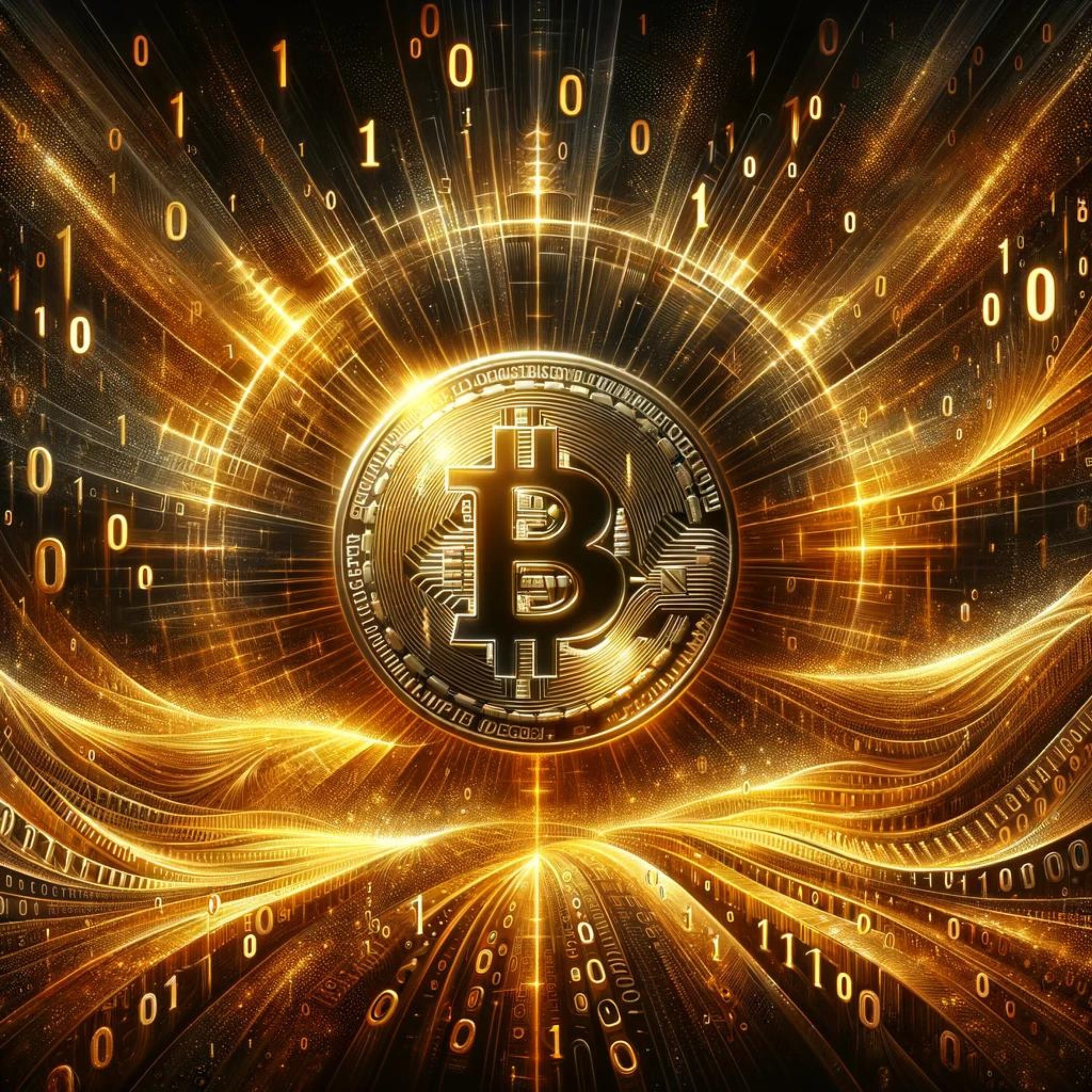 Bitcoin Wall Art – Modern Cryptocurrency Print (Digital Download)