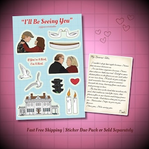 The Notebook Inspired, Noah & Allie, Romance Film, Glossy Waterproof Vinyl