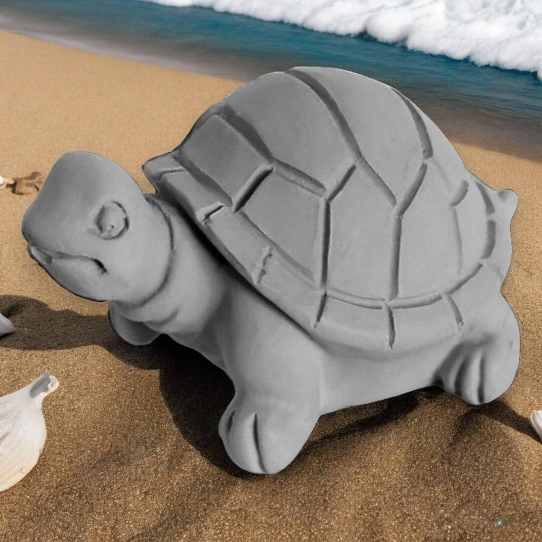 Garneck Schildkröten-Figuren Aus Muschel – 8 Stück Deko Für Zuhause
