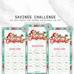 Christmas Special Savings Challenge - Budget