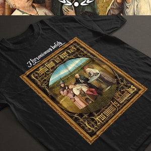 Unisex T-Shirt / El Bosco / Bosch / Stone of Madness / Art History / Art lover / Musseum Art / Renaissance / Baroque / Old Famous Painting