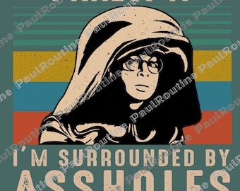 Ich kannte es PNG, lustige Retro Zitat Grafik, Vintage Raum Parodie Humor PNG, Snarky sarkastisches Design, Retro Fan Pullover Grafik, digitale Datei
