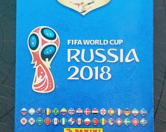 Álbum de cromos Panini RUSIA 2018 Panini Copa Mundial de Fútbol Fifa con 92 cromos Originales