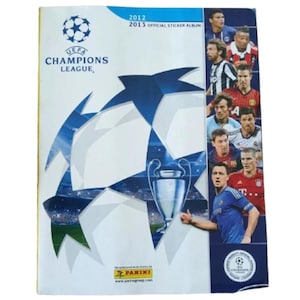 Uefa Champions League Soccer 2012 2013 Panini sticker album almost Complete - 24 stickers, 569 stickers present