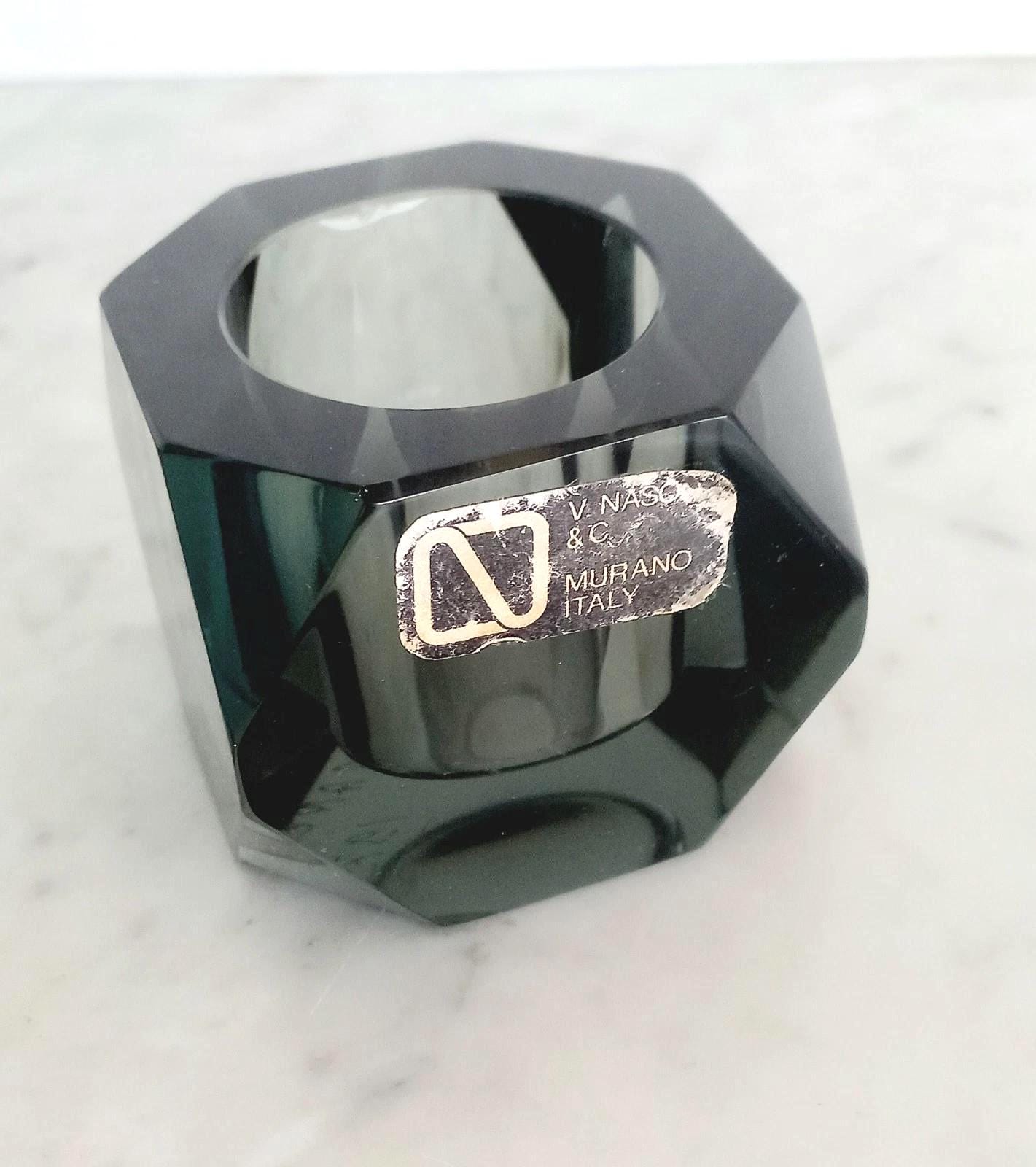 Murano candle holder - Etsy 日本
