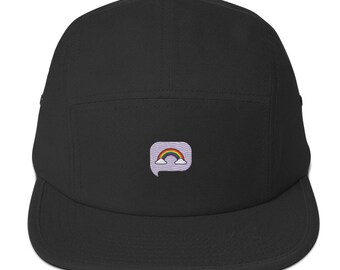 Five Panel pride rainbow cloud Cap