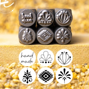 Bohemia Metal Stamp,Symbolic,Decorative Stamp,Metal Design Stamp, Metal Stamping Punch Tools, Supplies for Hand Stamped DIY, Jewelry Making,