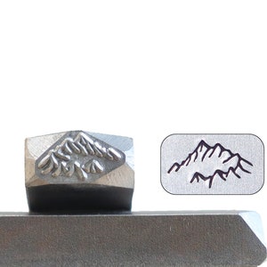 Hills Metal Stamp,Custom Metal Stamping,Metal Punch Stamp,DIY Jewelry Stamp,Personlised Mark Stamp,Metal Branding Stamp
