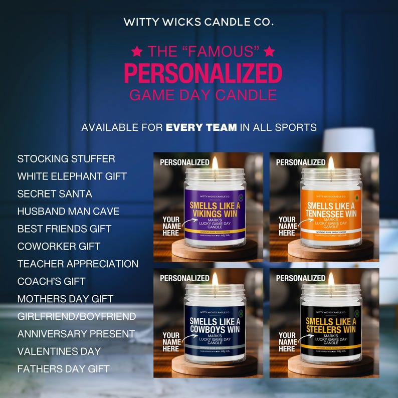Personalized Smells Like a Mariners Win Candle Custom Seattle Mariners