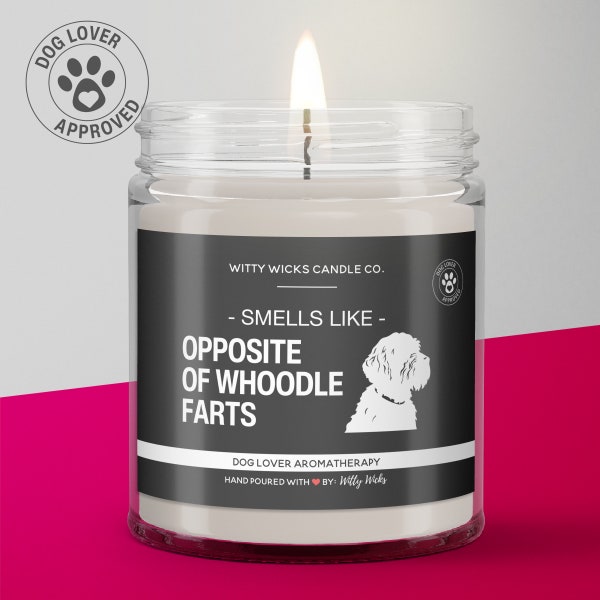 Whoodle Gifts | Funny Whoodle Gift | Whoodle Candle | Whoodle Mom | Gift for Whoodle Owner | Unique Gift for Whoodle Lover | Mothers Day Dog