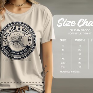 Glue Gun Grit Co T-Shirt, Arts and Crafts Supply, Open Late For Bad Ideas, Unisex Tee, Gildan 64000, Softstyle, Graphic Print