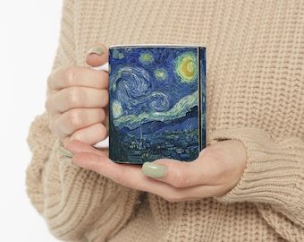 Starry Night Mug: Vincent Van Gogh Ceramic Coffee Cup